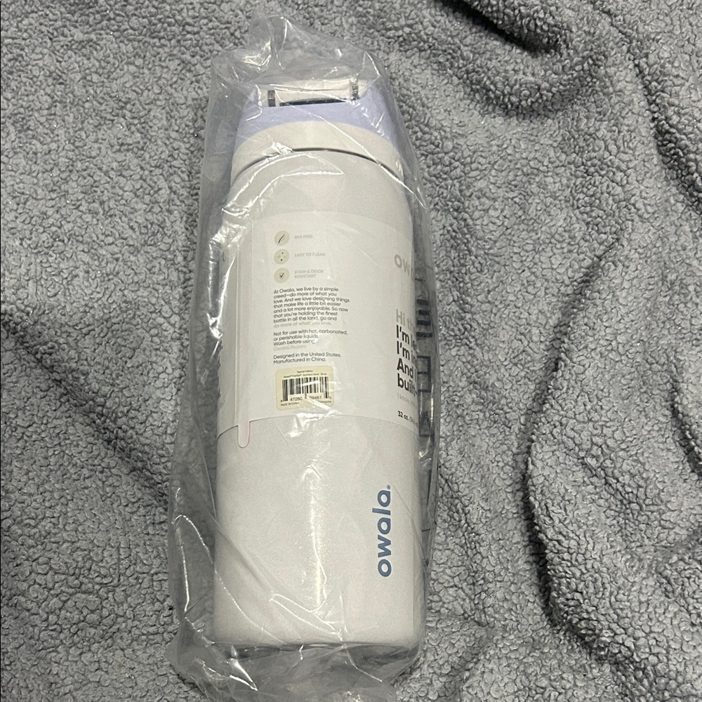 Owala White Water Bottle